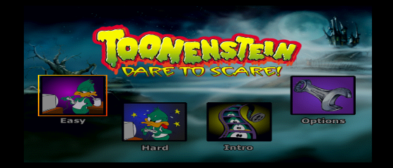 Tiny Toon Adventures: Toonenstein -- Dare to Scare Title Screen
